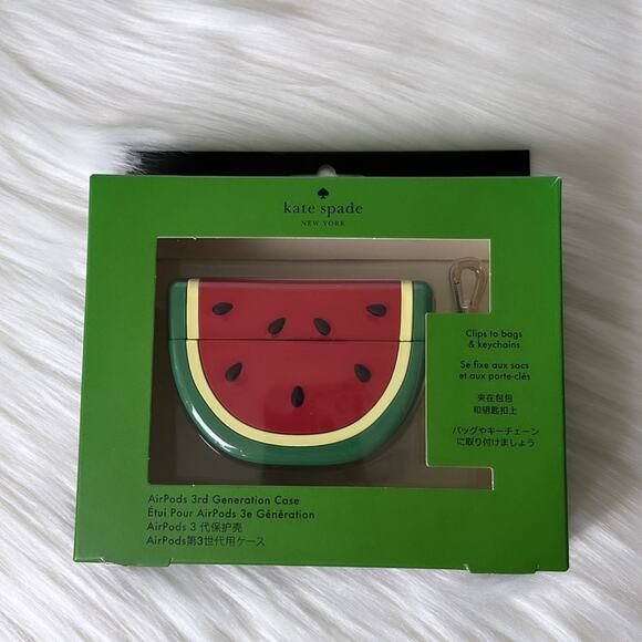 NWT Kate Spade Watermelon AirPods 3RD Generation Case - Picture 6 of 6